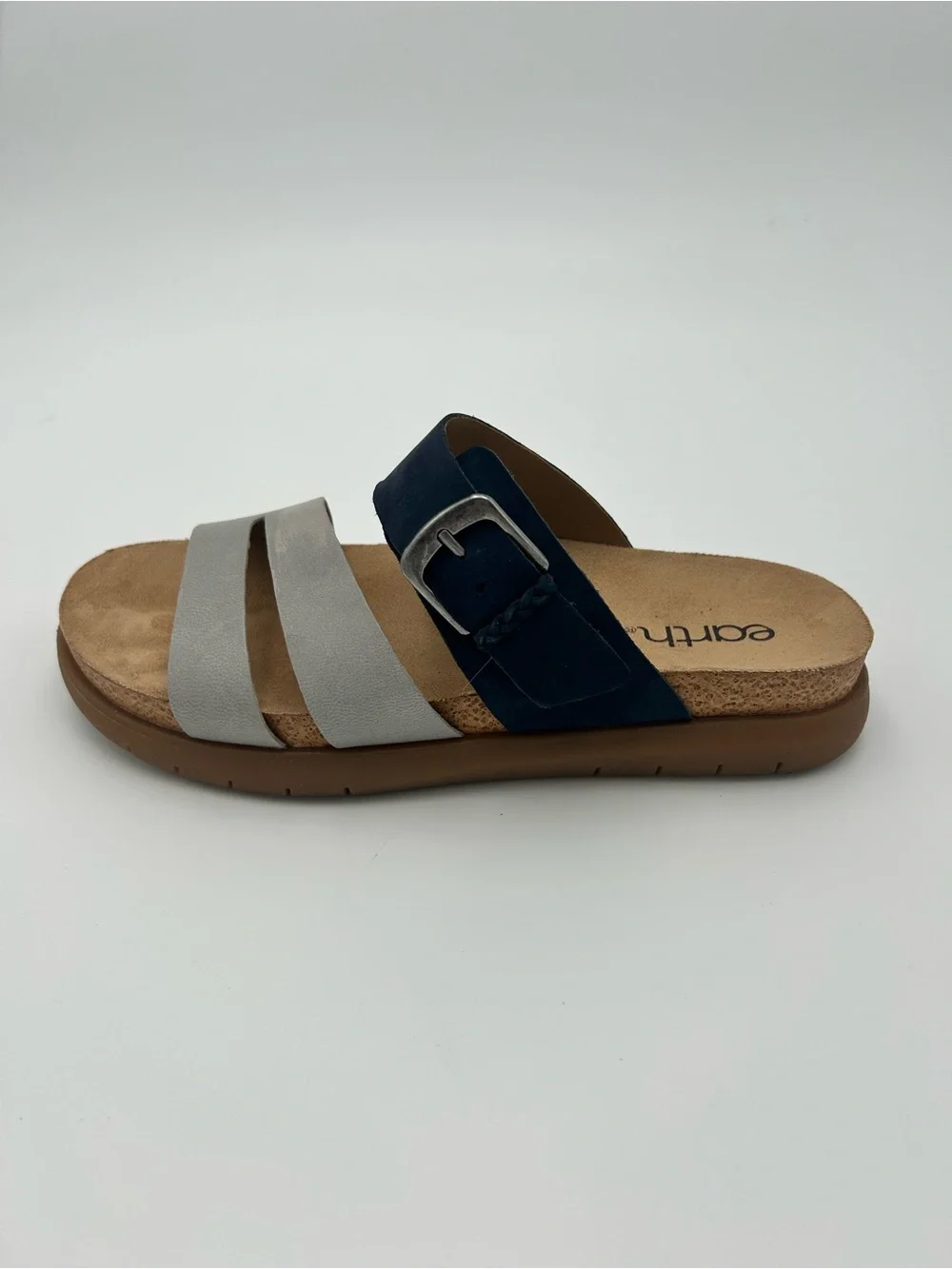 Earth Strappy Footbed Flatform Sandals